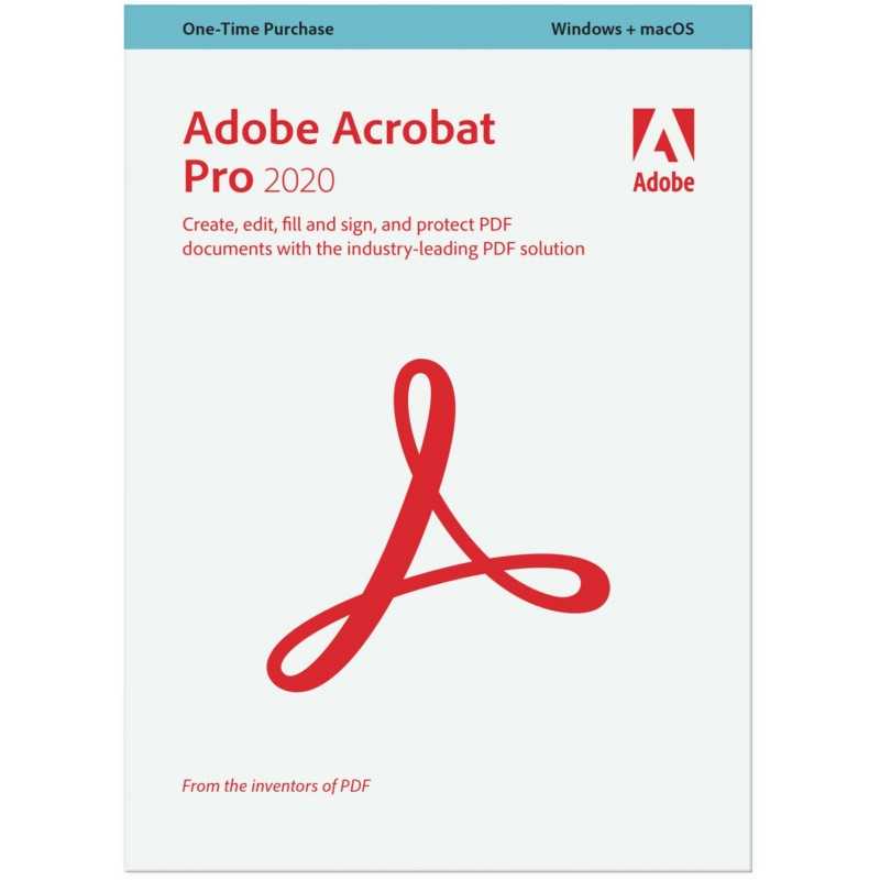 (PC) Adobe Acrobat Professional 2020 ENG, el.licence