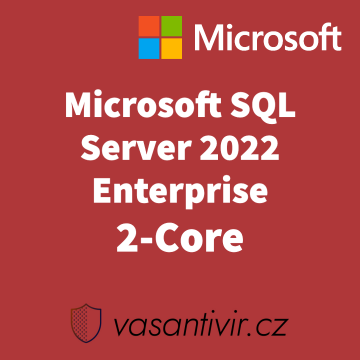 Microsoft SQL Server 2022 Enterprise 2 Core, nová