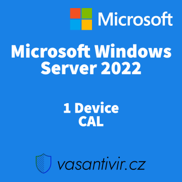 Microsoft Windows Server 2022 1-Device CAL, nová