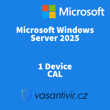 Microsoft Windows Server 2025 1-Device CAL, nová