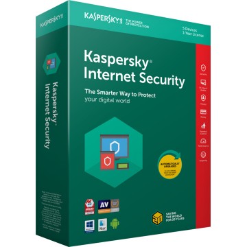 Kaspersky Internet Security 3 lic. 1 rok