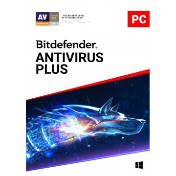 Bitdefender Antivirus Plus 2020 1 lic. 1 rok